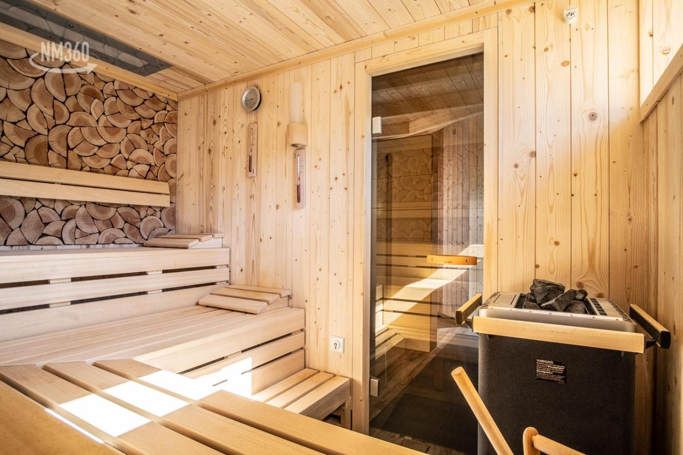 Suite Bragi - Odins Blick Wohnung 15 - Direkt Am Privatstrand, Mit Sauna Und Garten Lobbe Exterior foto